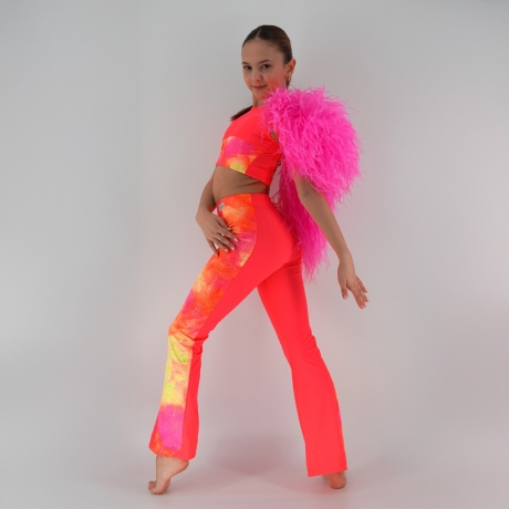 Strój taneczny CORAL POWER DANCE